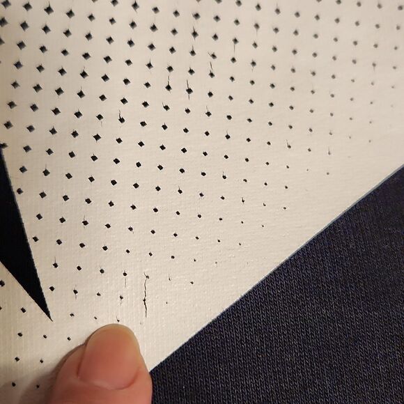 Nike black sweatshirt with white dotted bold logo at chest - Picture 6 of 10